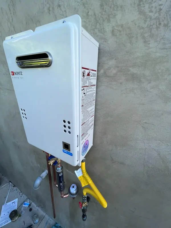 Tankless water heater installation for The Preserve at Greenwood Village homes